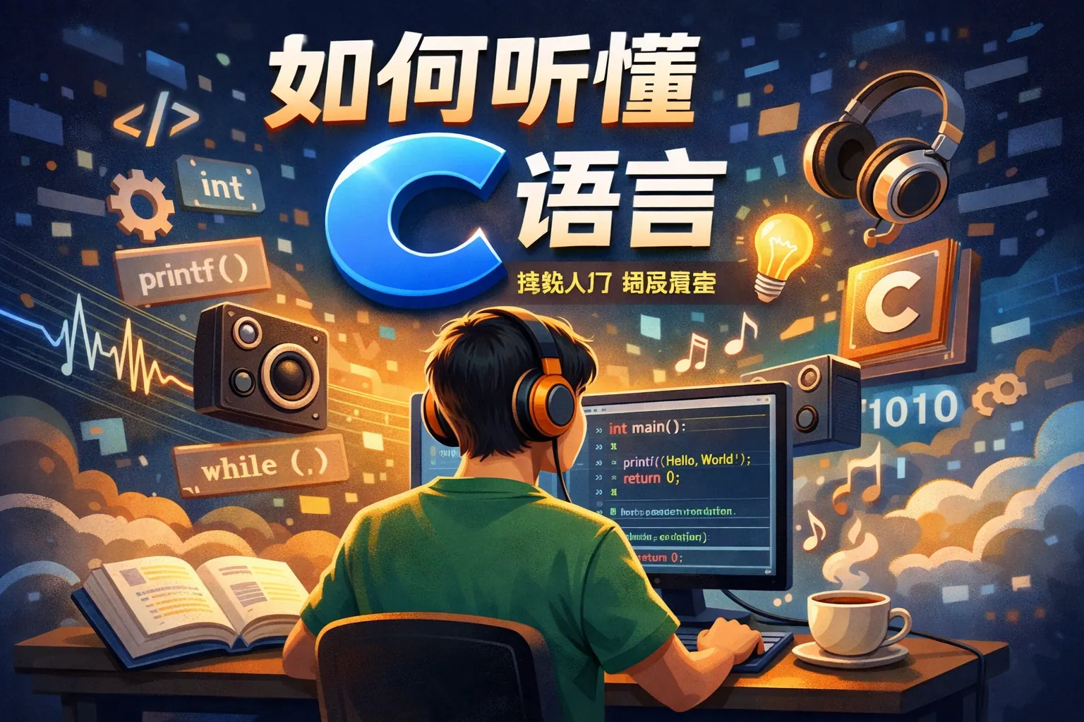 如何听懂c语言