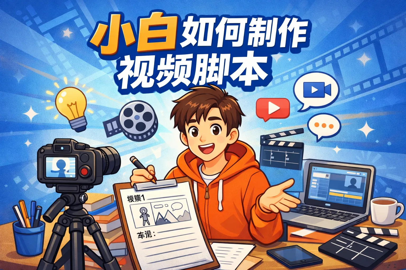 小白如何制作视频脚本