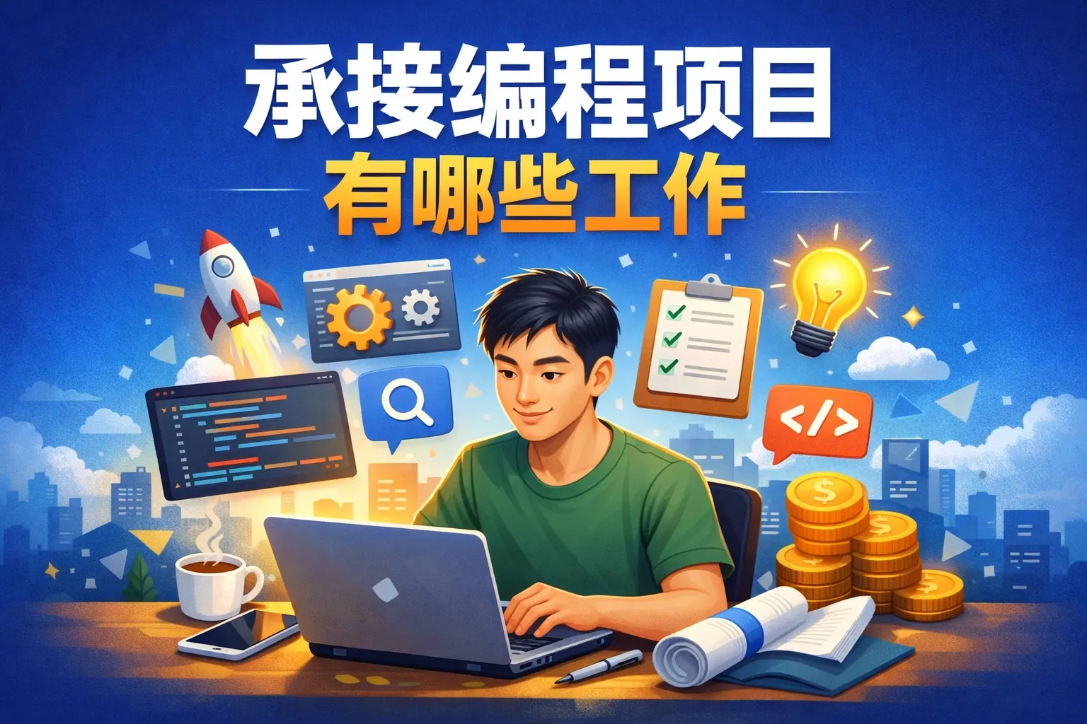 承接编程项目有哪些工作
