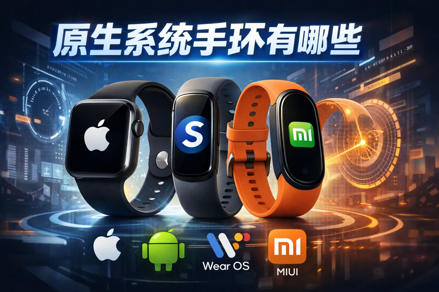 原生系统手环有哪些