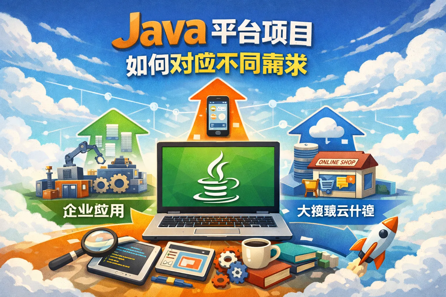 java平台项目如何对应不同需求