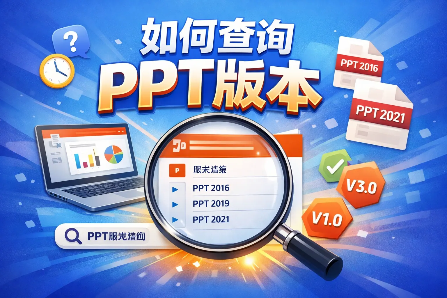 如何查询ppt版本