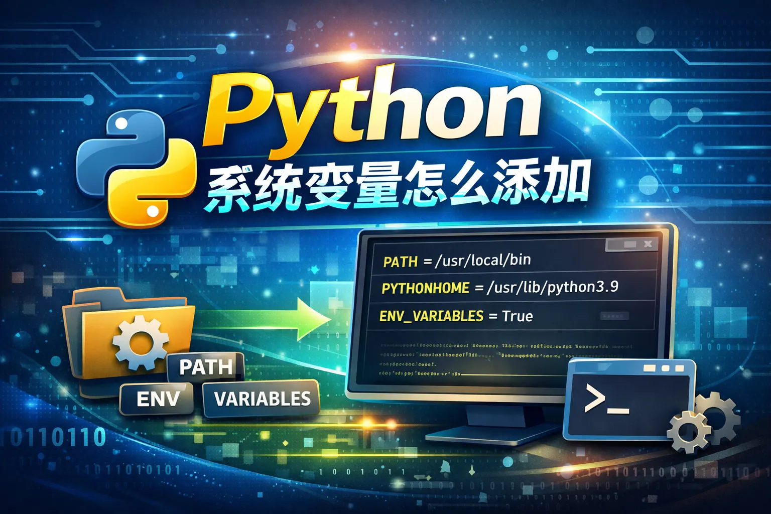 python系统变量怎么添加