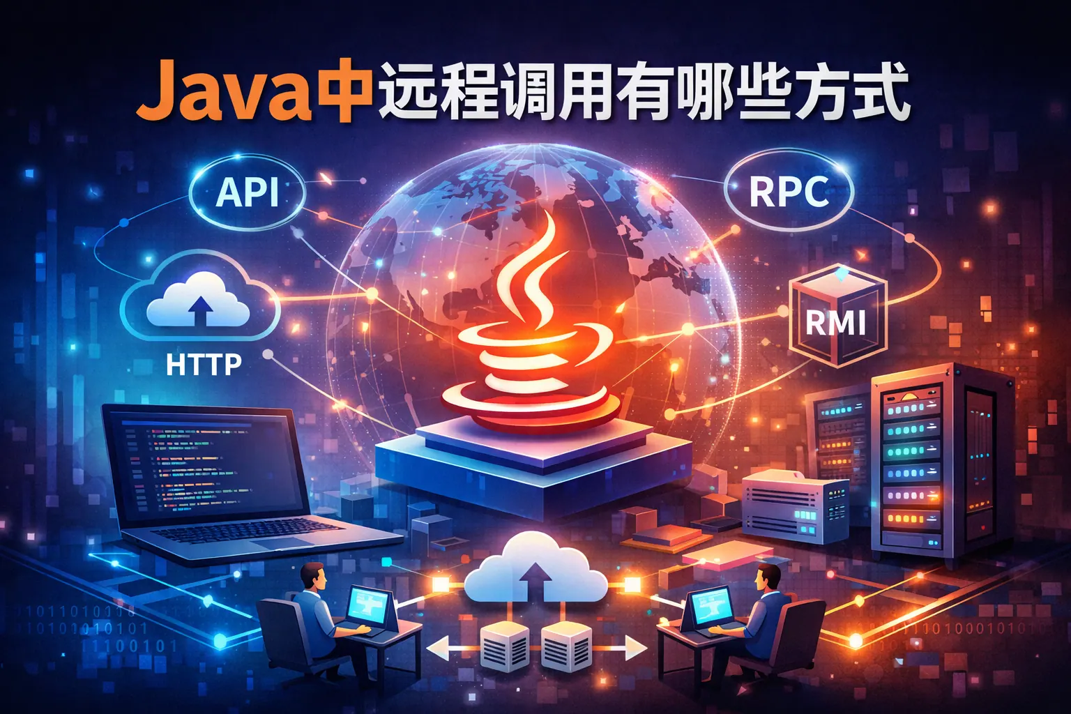 java中远程调用有哪些方式