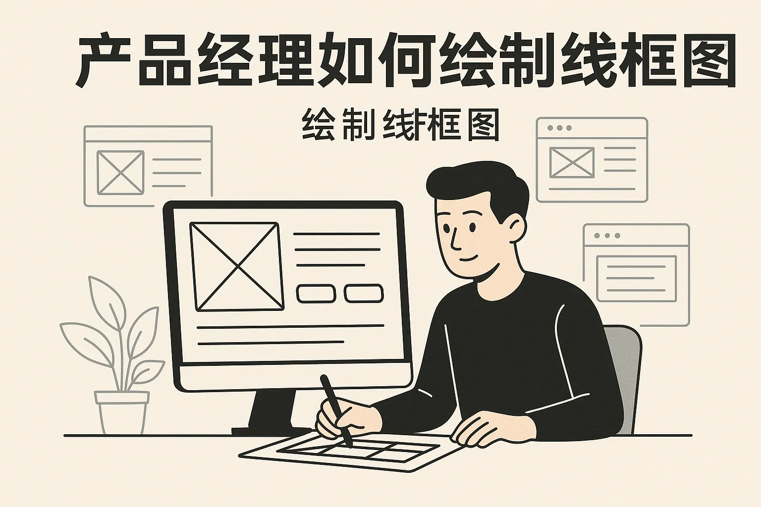 产品经理如何绘制线框图