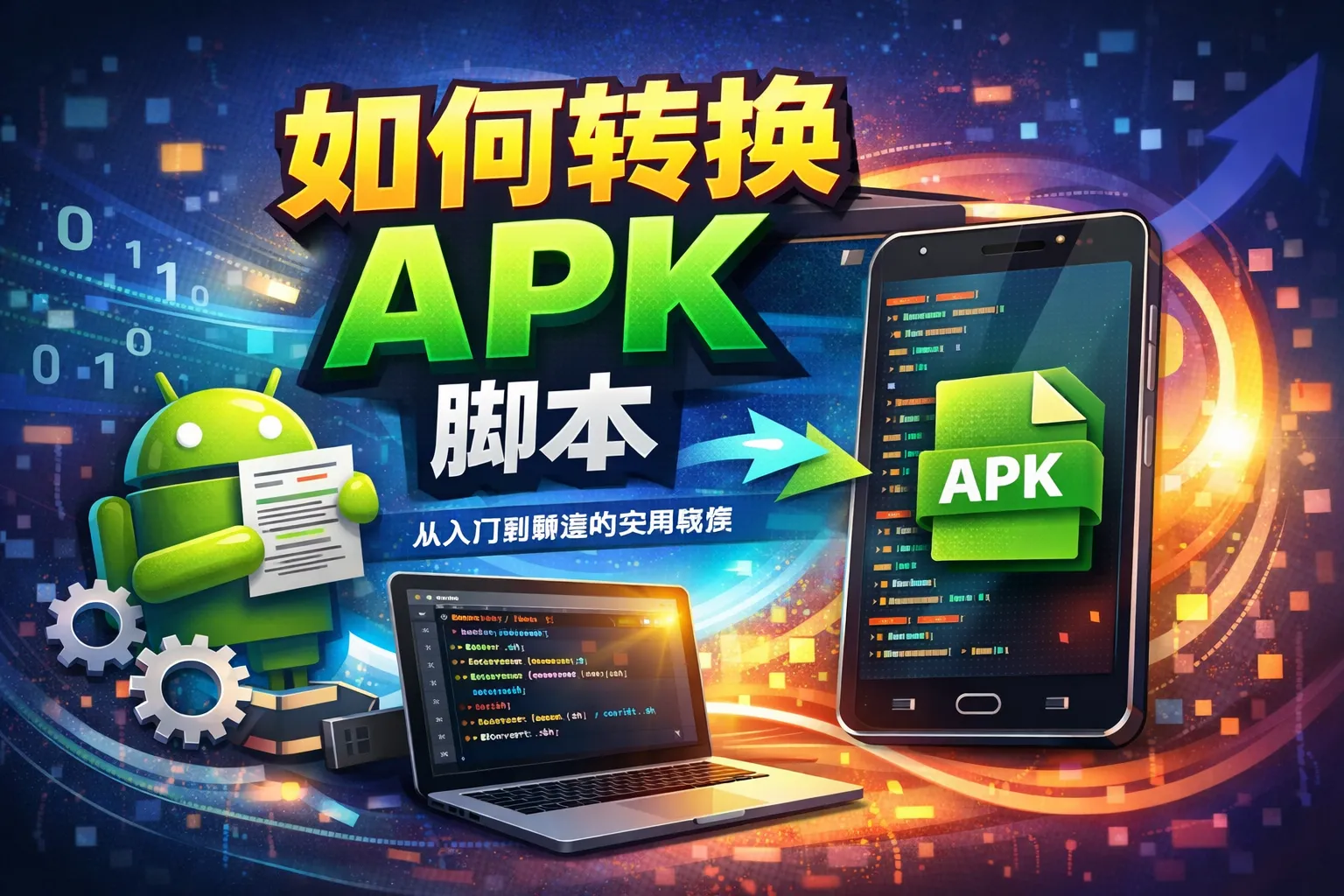 如何转换apk脚本