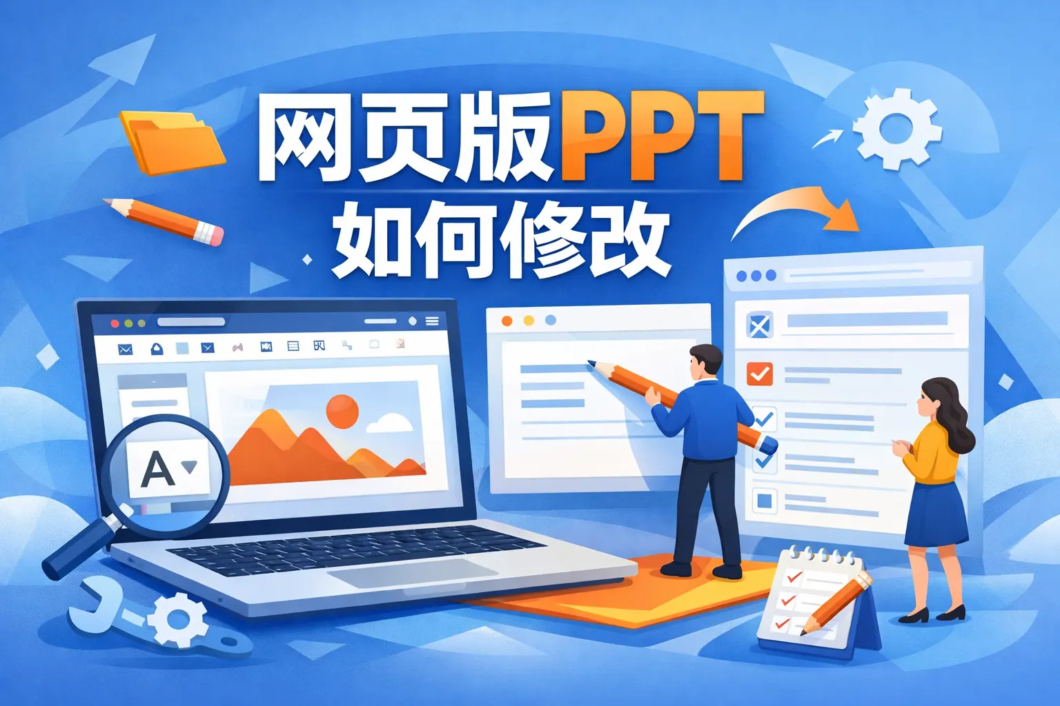 网页版ppt如何修改