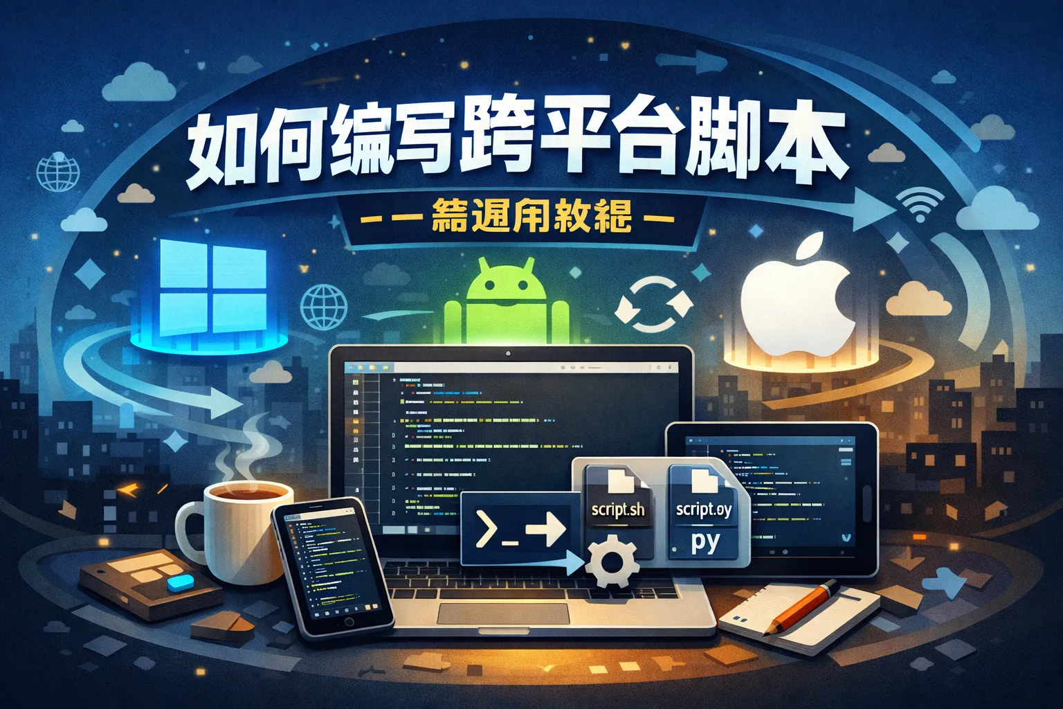 如何编写跨平台脚本