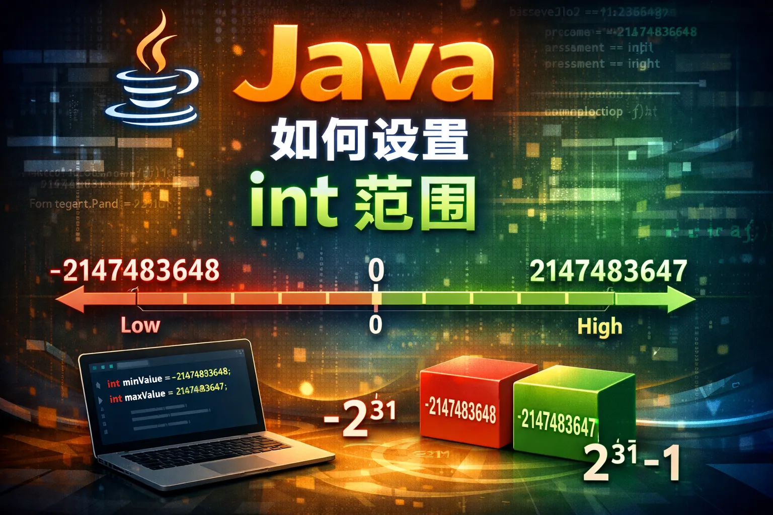 java如何设置int范围