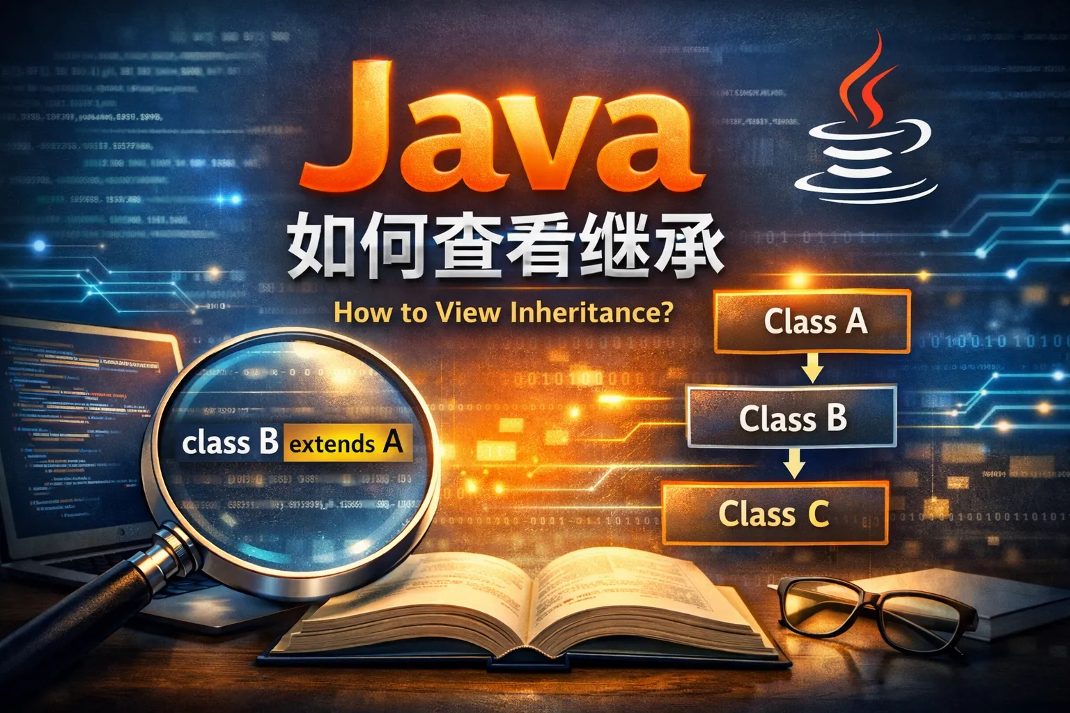 java如何查看继承