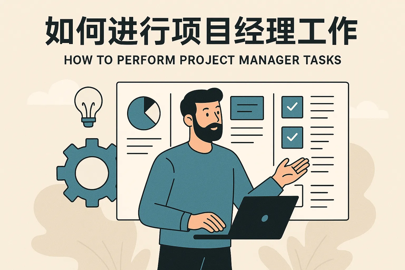 如何进行项目经理工作