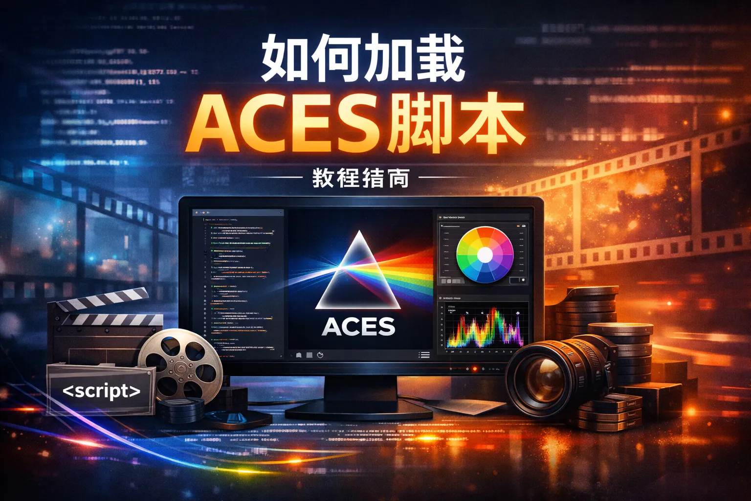 如何加载aces脚本