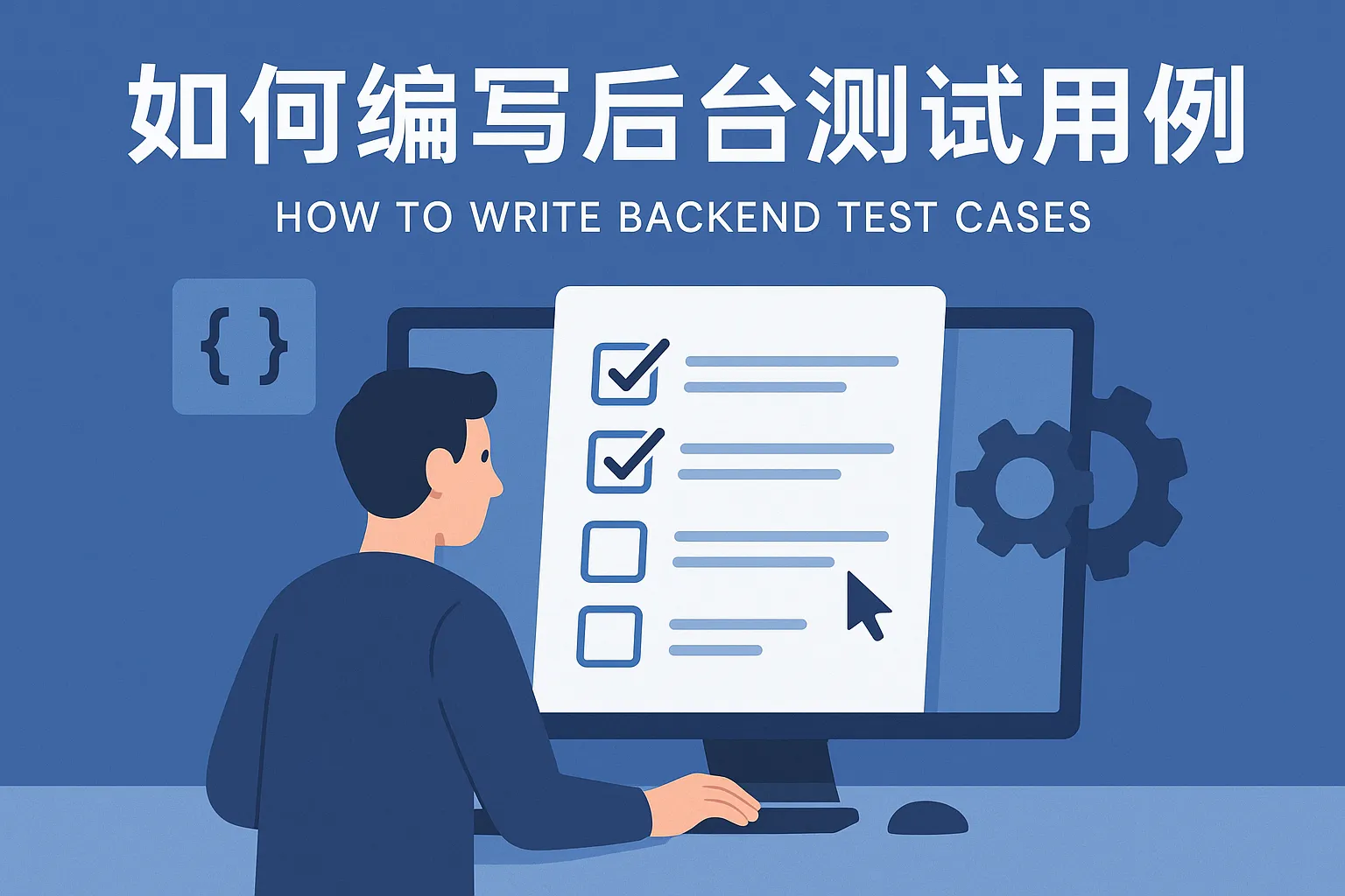 如何编写后台测试用例