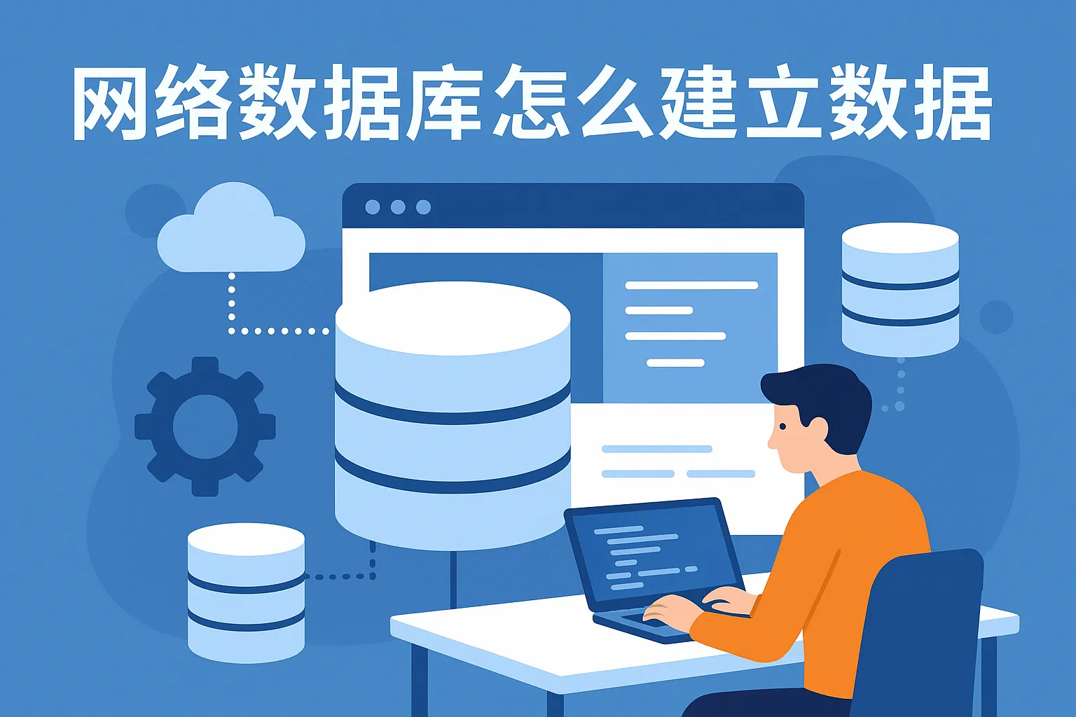 网络数据库怎么建立数据库