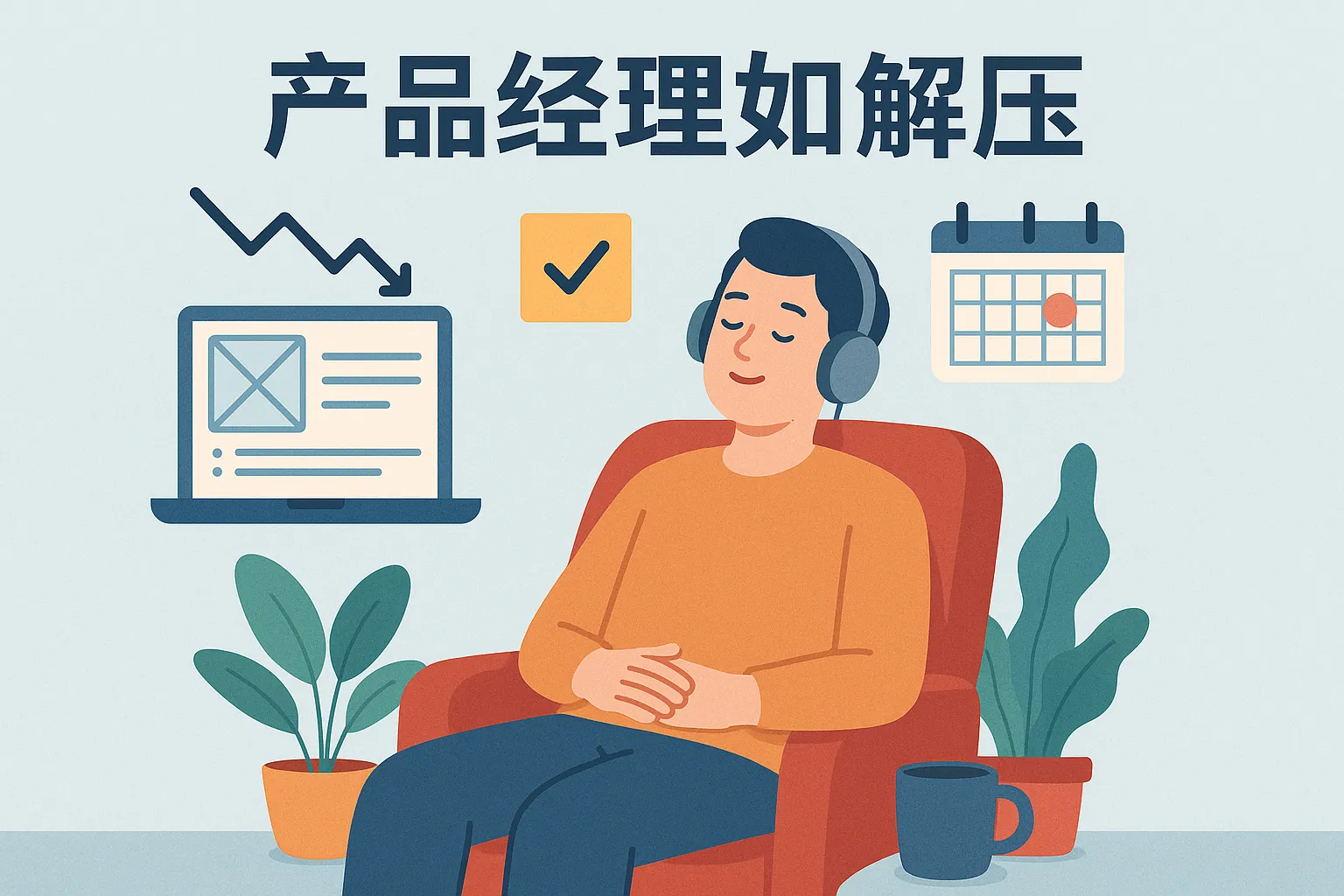 产品经理如何解压