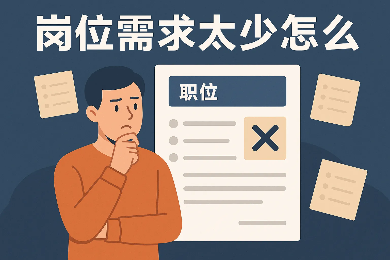 岗位需求太少怎么办