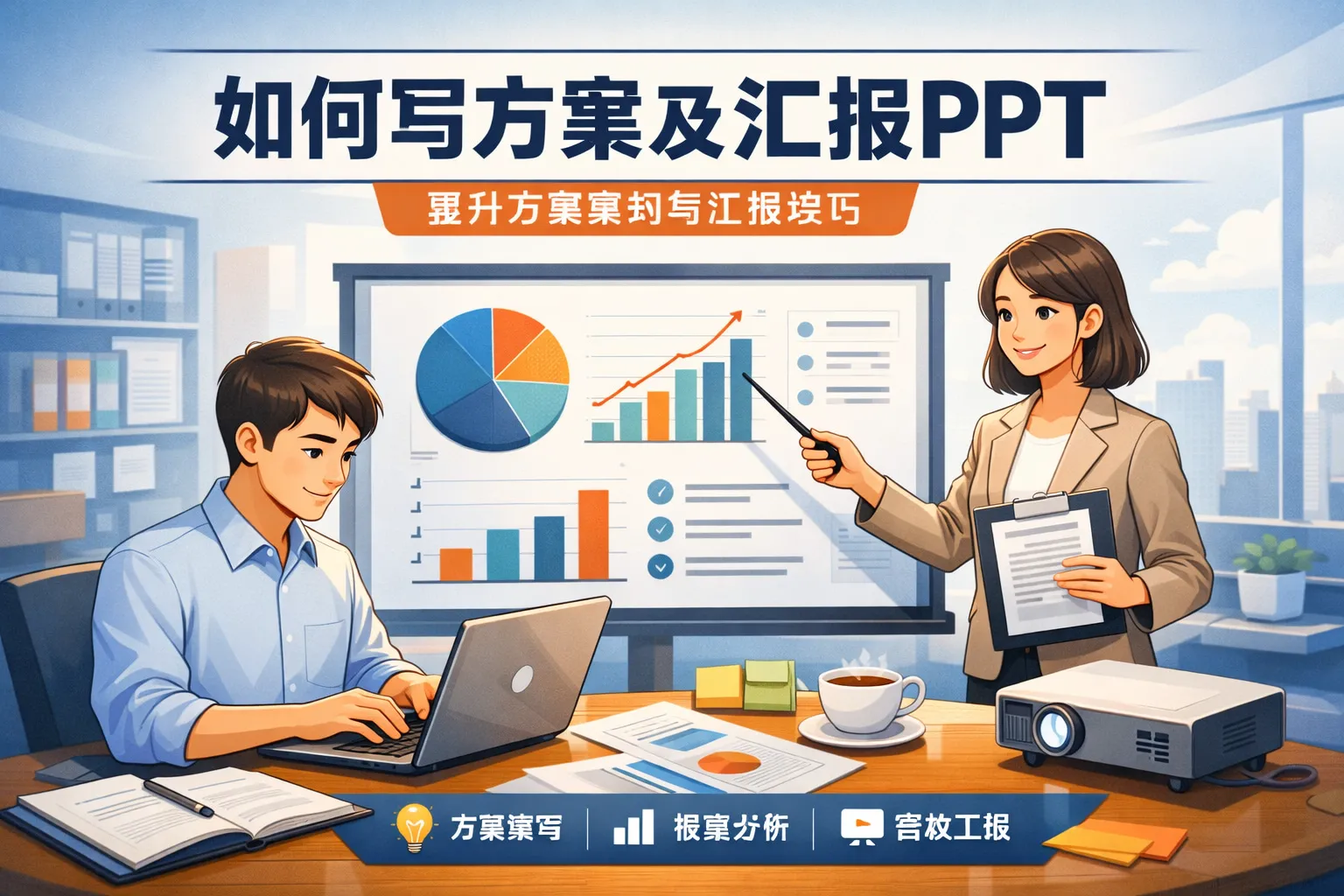 如何写方案及汇报ppt