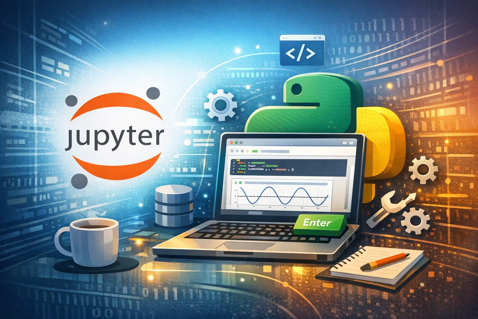 juypter怎么配置python