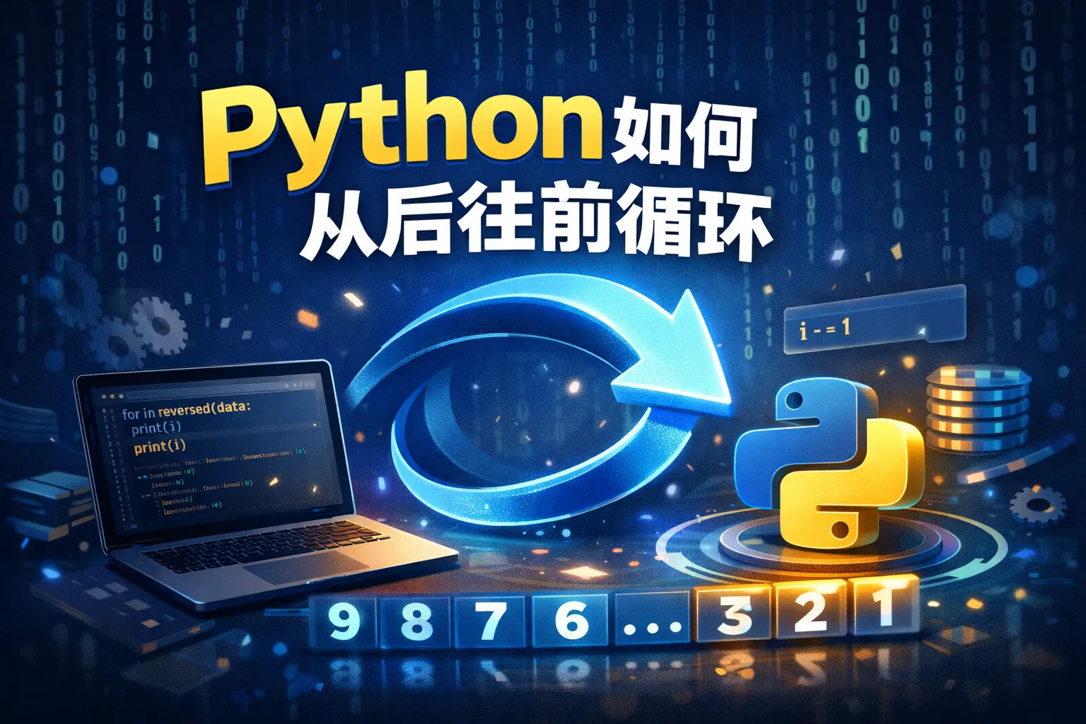 python如何从后往前循环