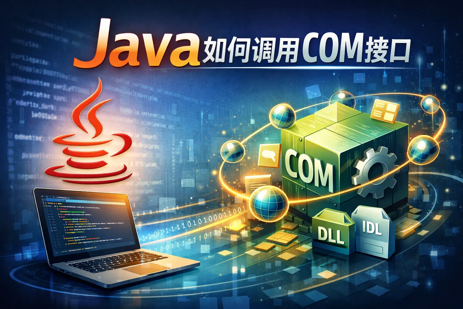 java如何调用com接口
