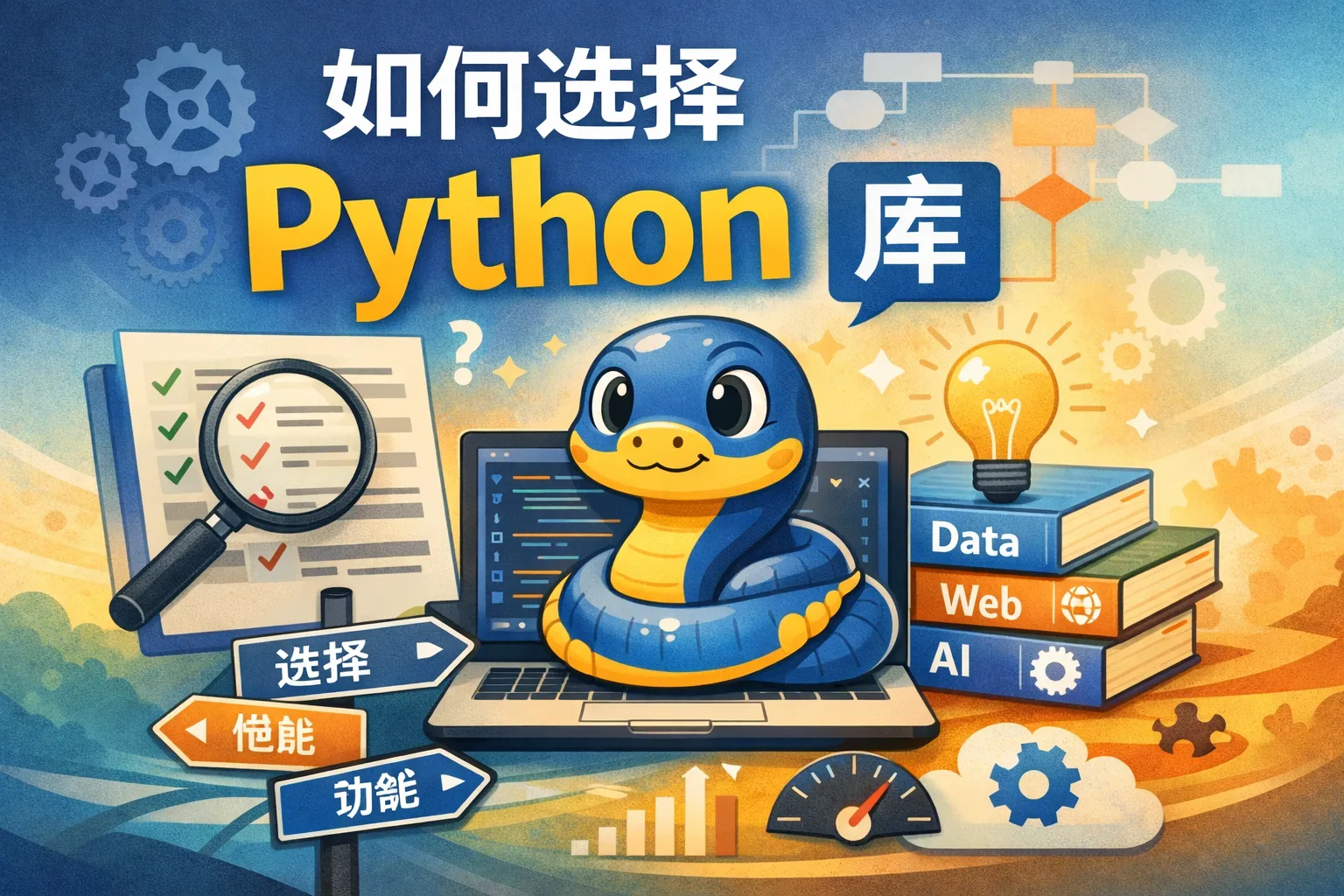 如何选择python库