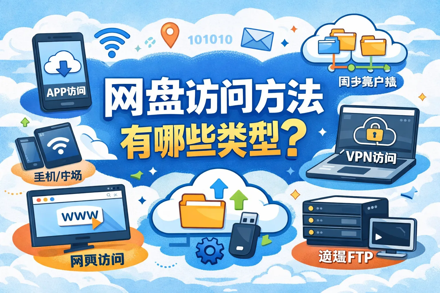 网盘访问方法有哪些类型