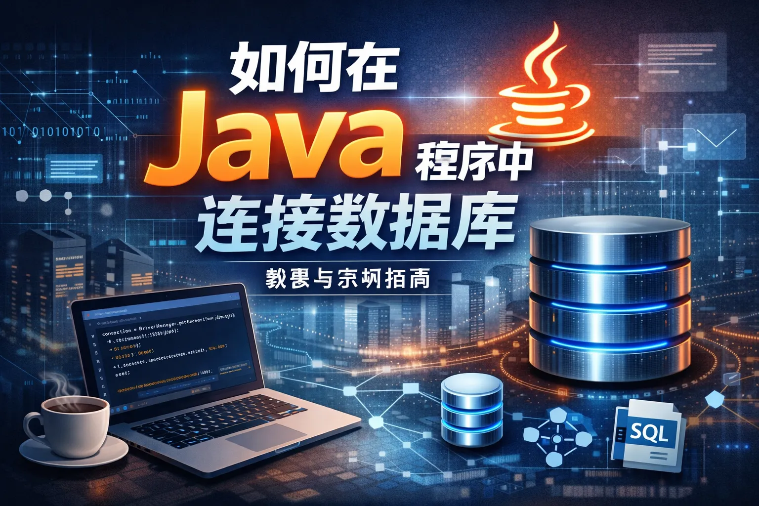 如何在java程序中连接数据库