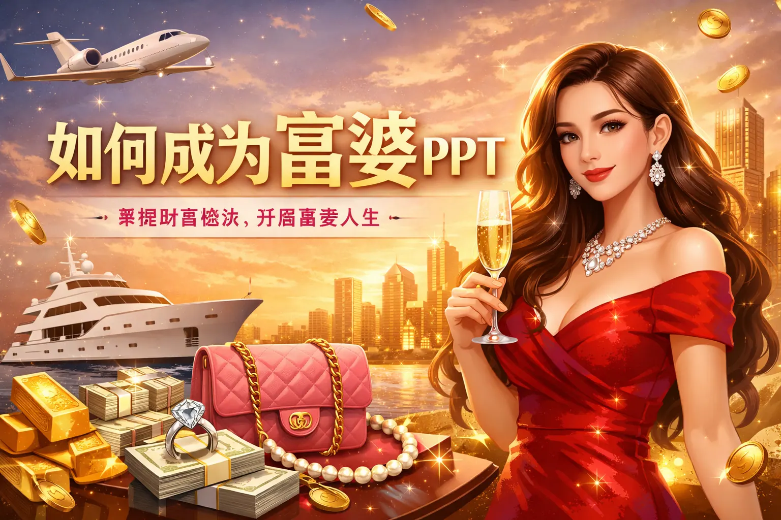 如何成为富婆ppt
