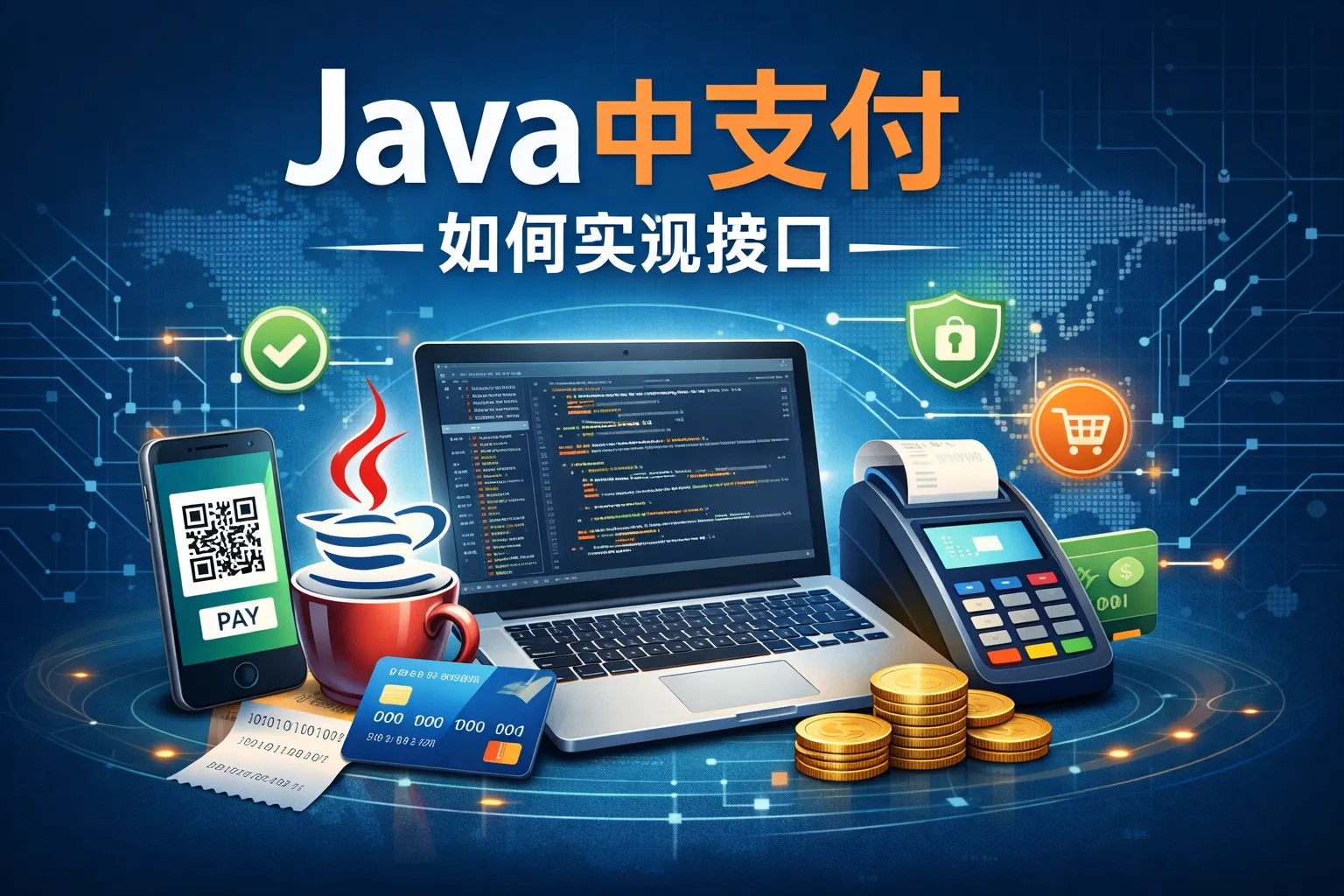 java中支付如何实现接口