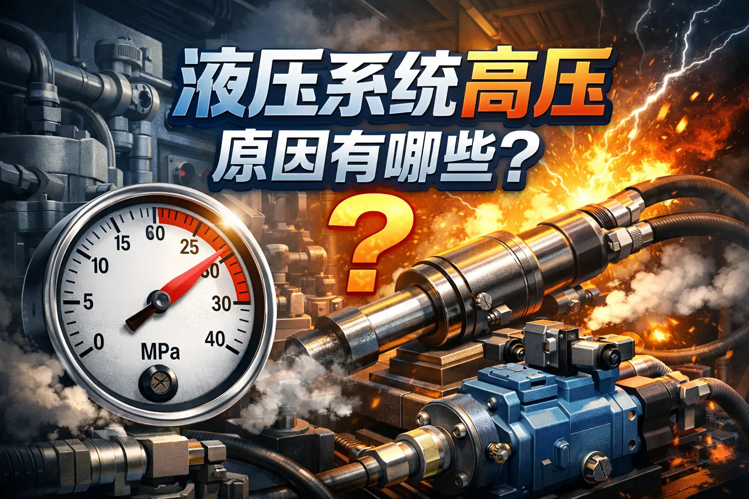 液压系统高压原因有哪些