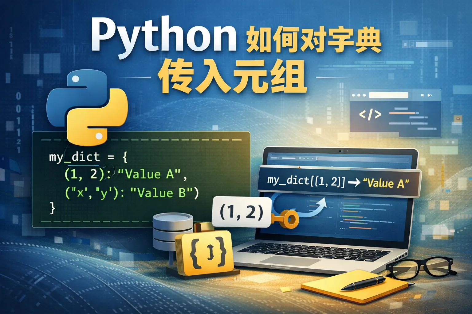 python如何对字典传入元组