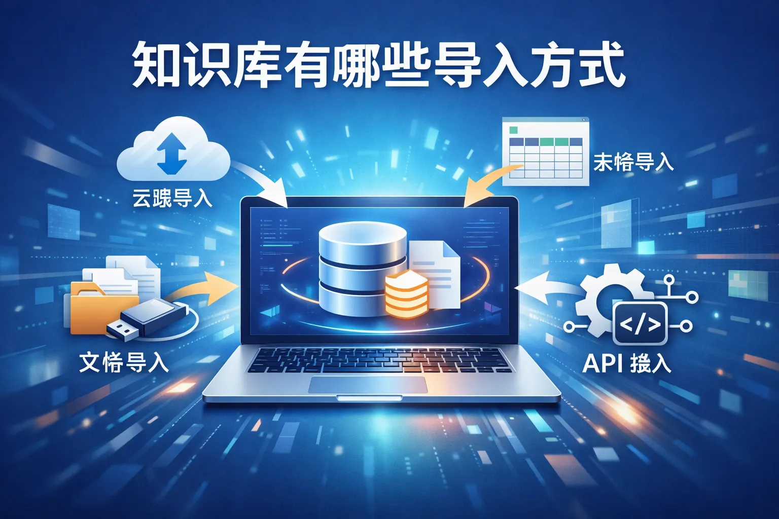 知识库有哪些导入方式