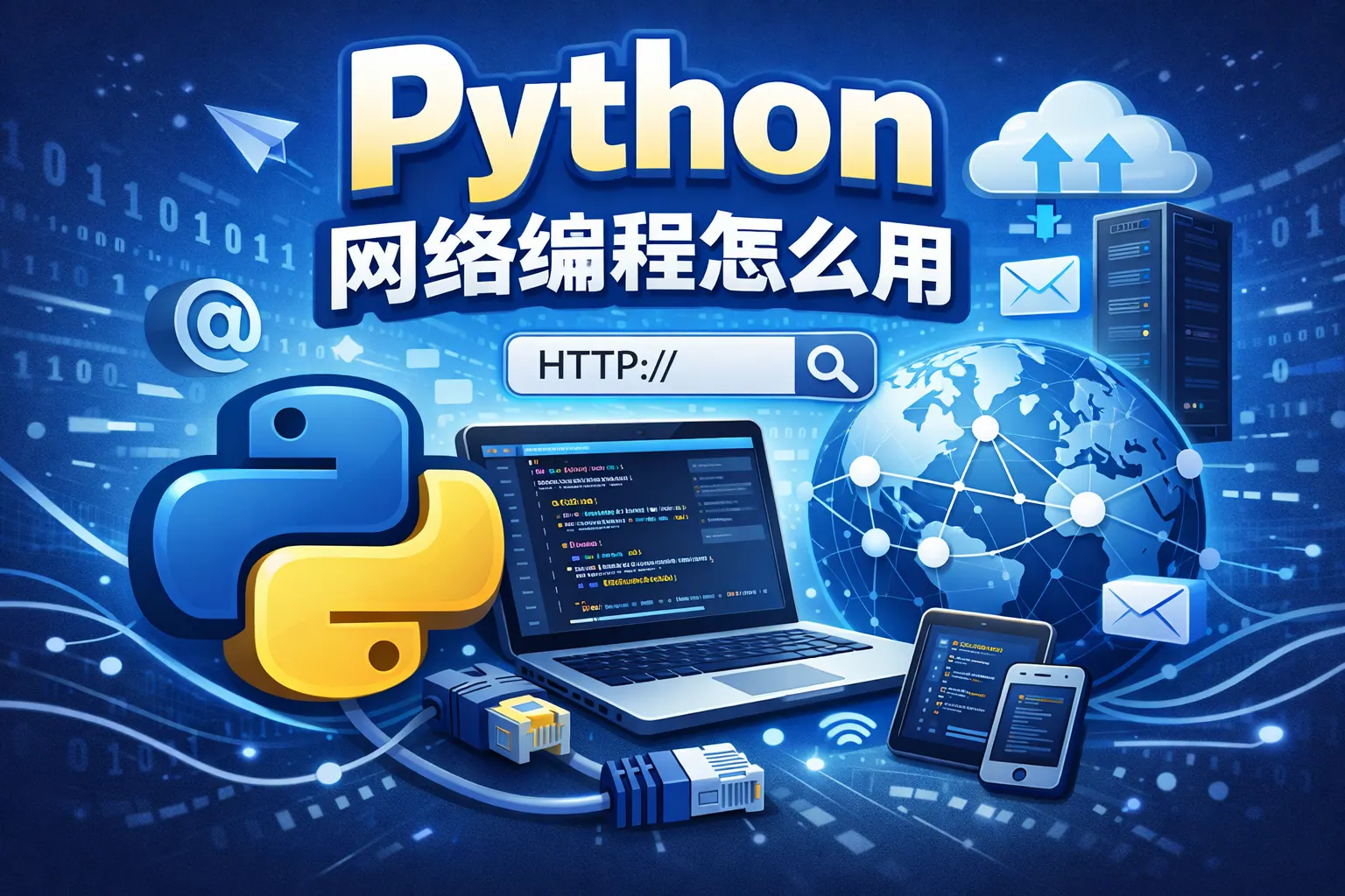 python网络编程怎么用