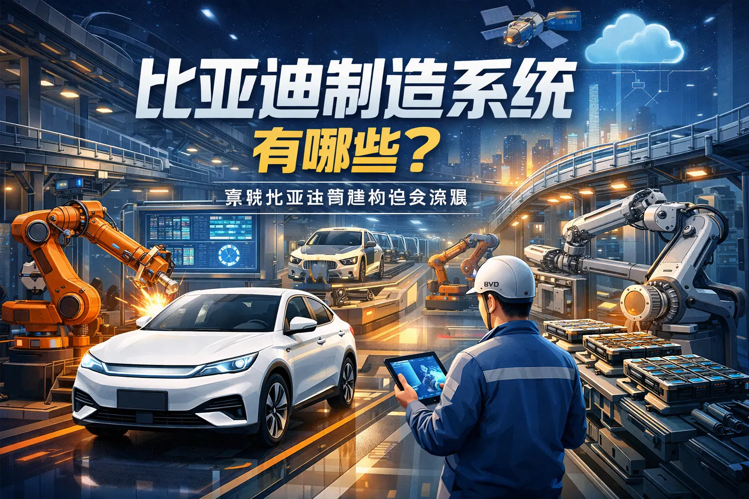 比亚迪制造系统有哪些