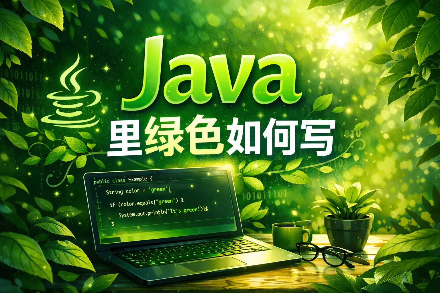 java里绿色如何写