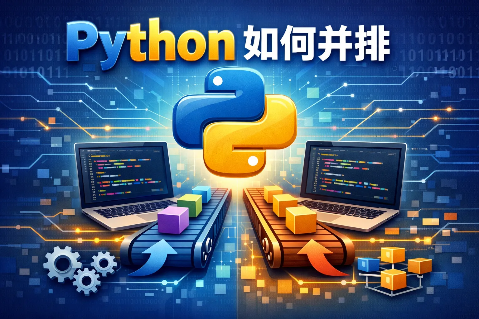 python如何并排