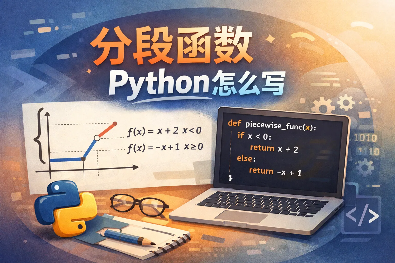 分段函数python怎么写