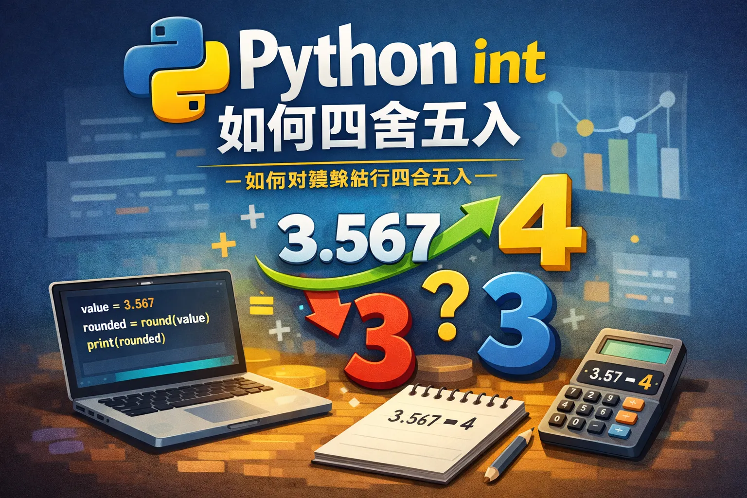 python int如何四舍五入