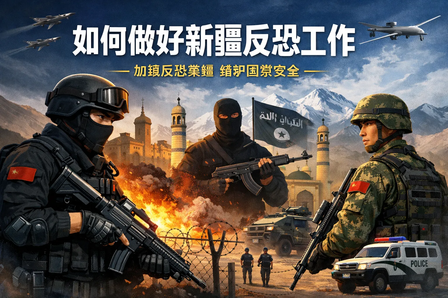 如何做好新疆反恐工作