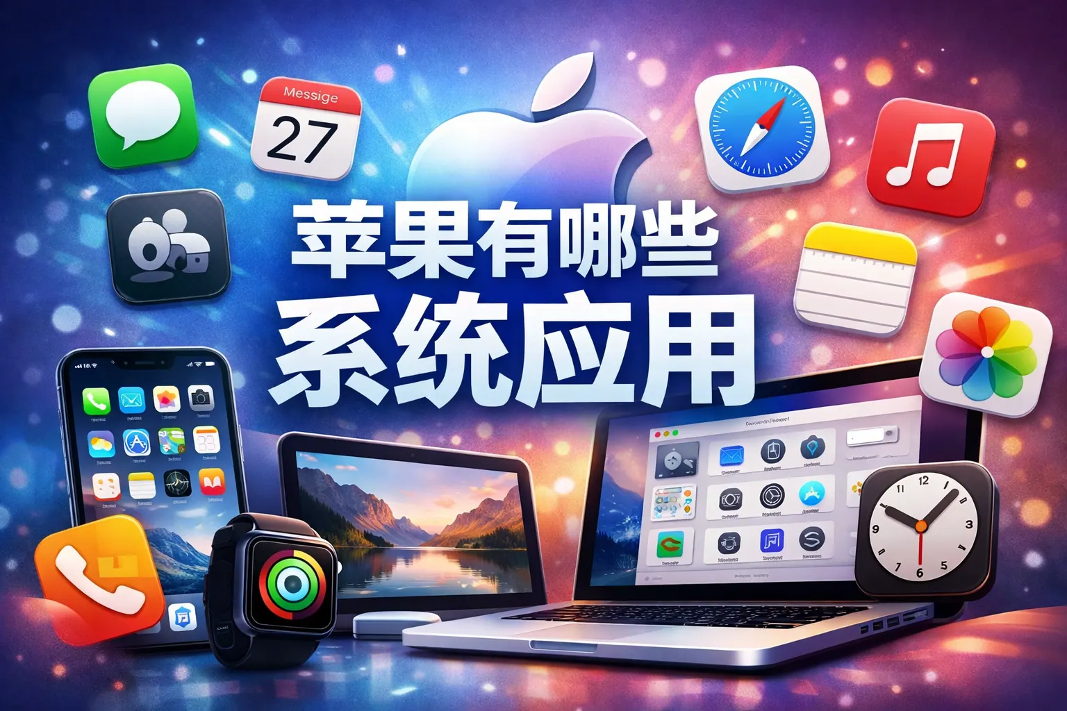 苹果有哪些系统应用