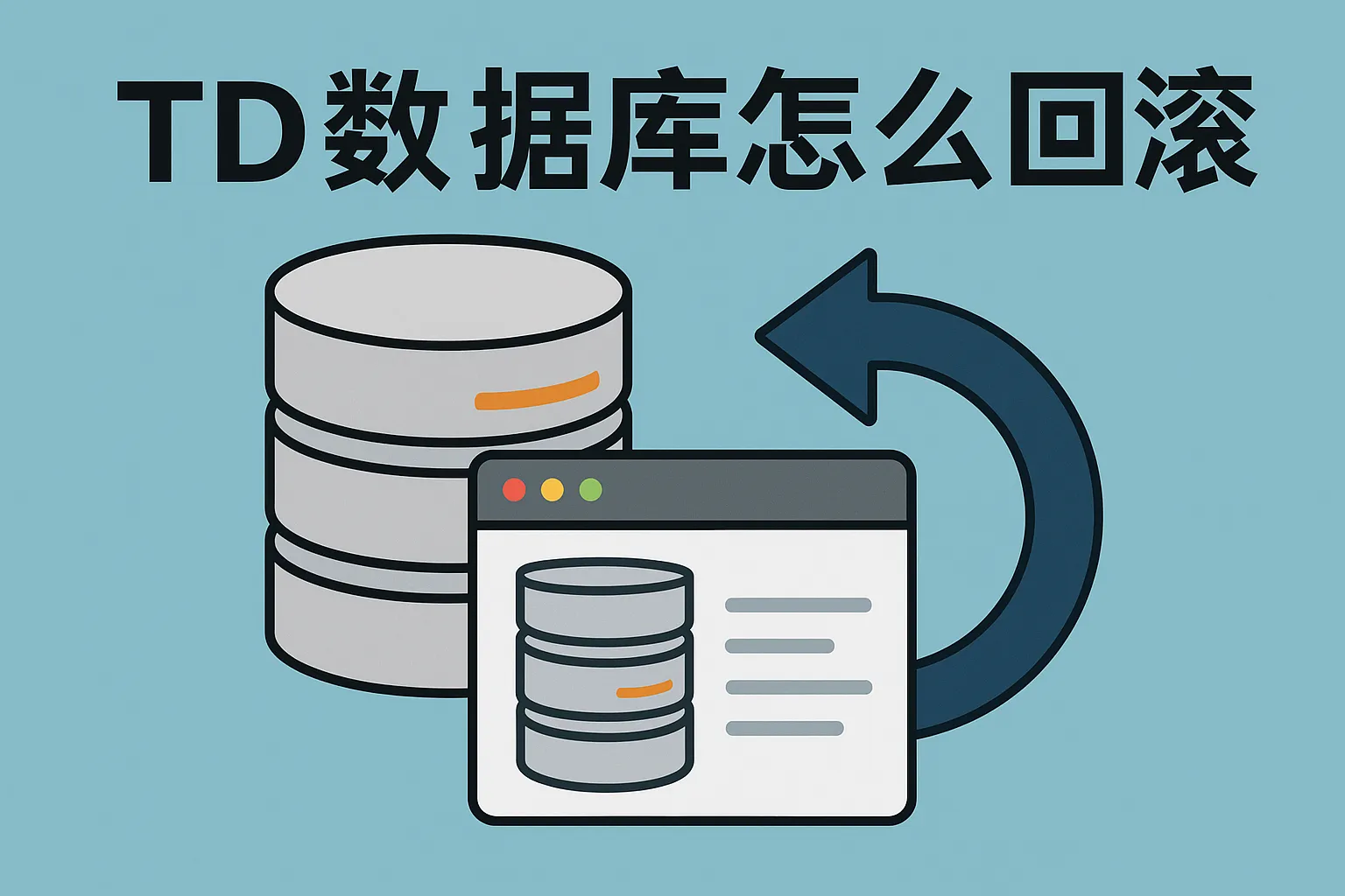 td数据库怎么回滚