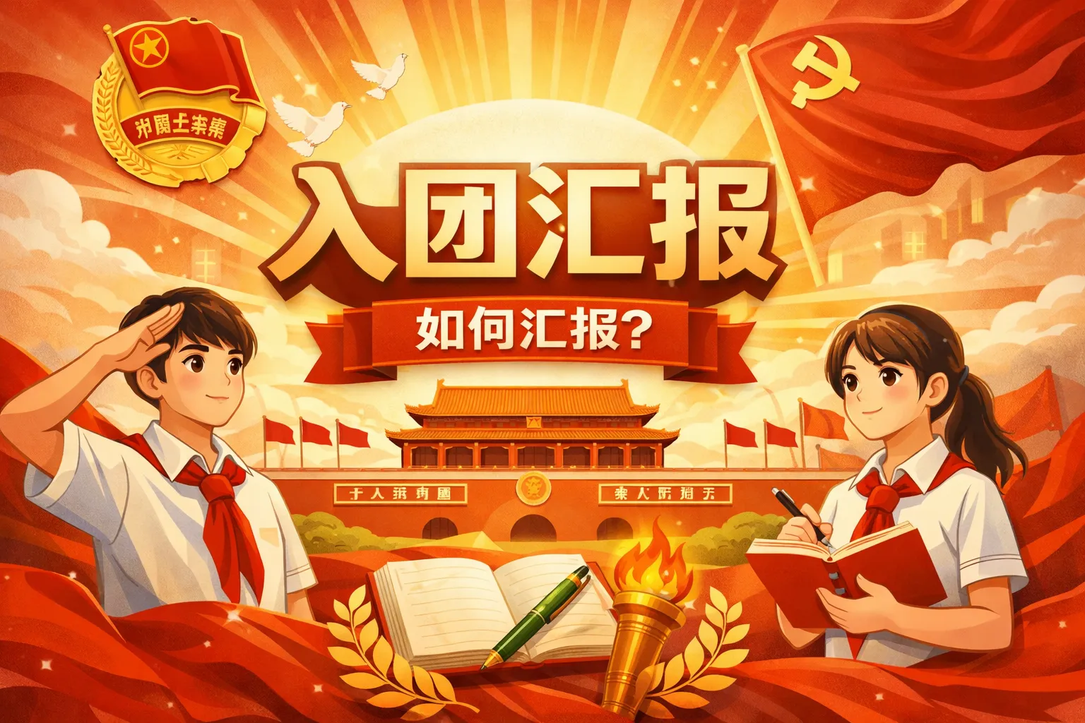 入团汇报如何汇报