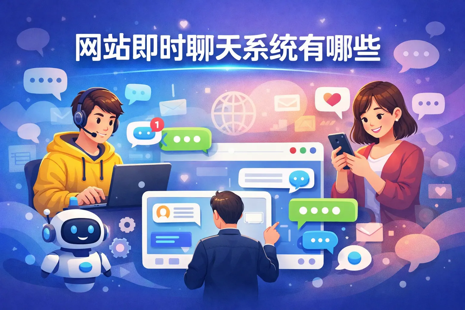 网站即时聊天系统有哪些