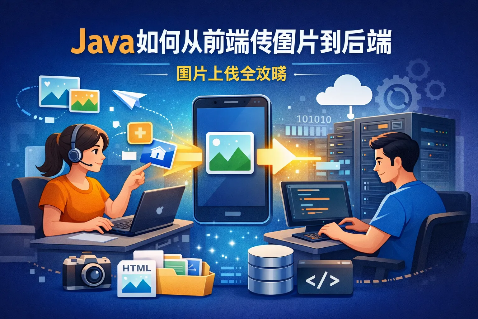 java如何从前端传图片到后端