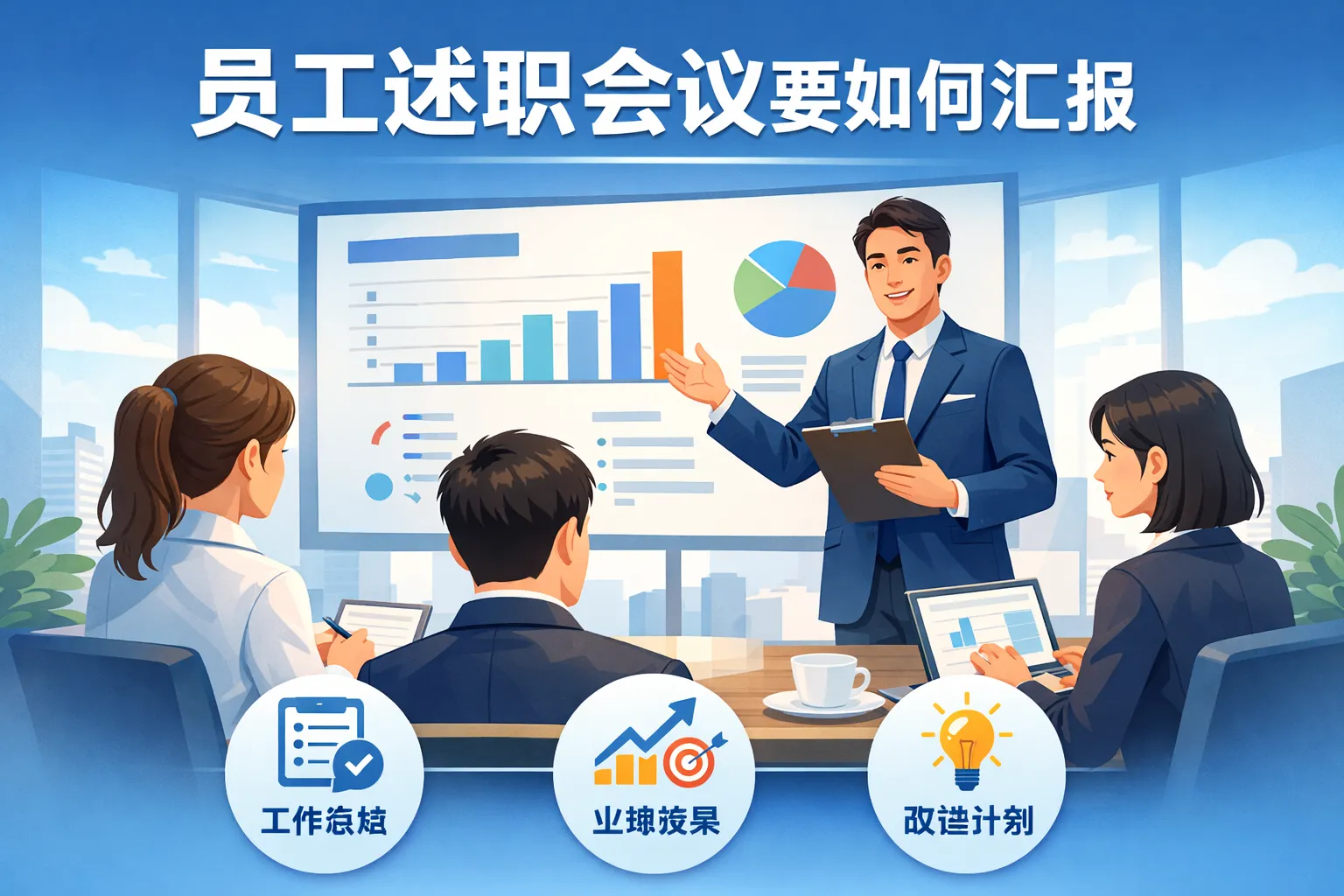员工述职会议要如何汇报