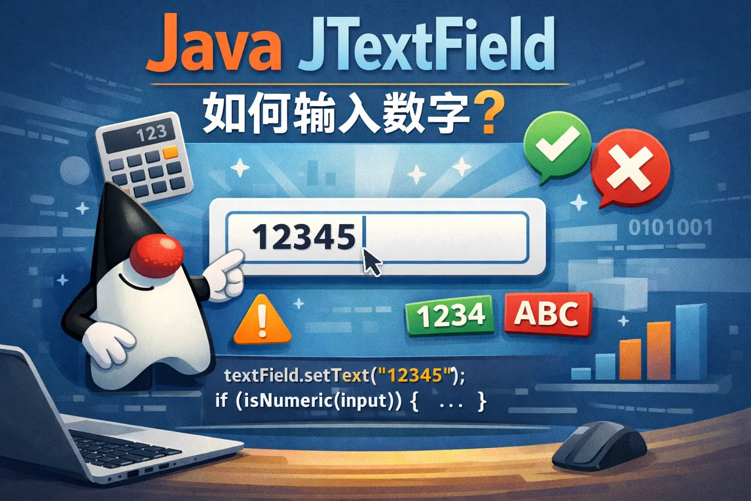 java textfield如何如何输入数字