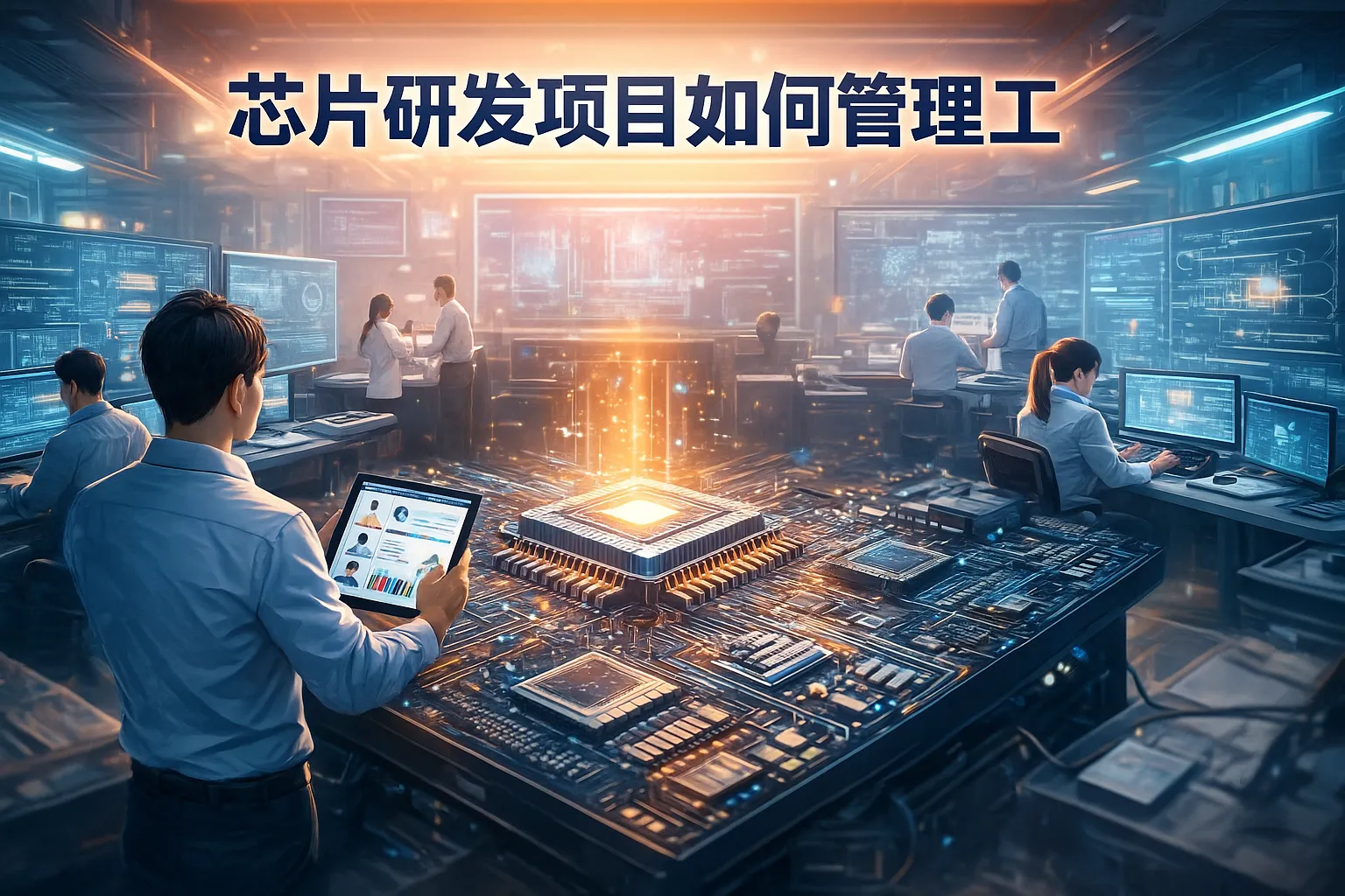 芯片研发项目如何管理员工