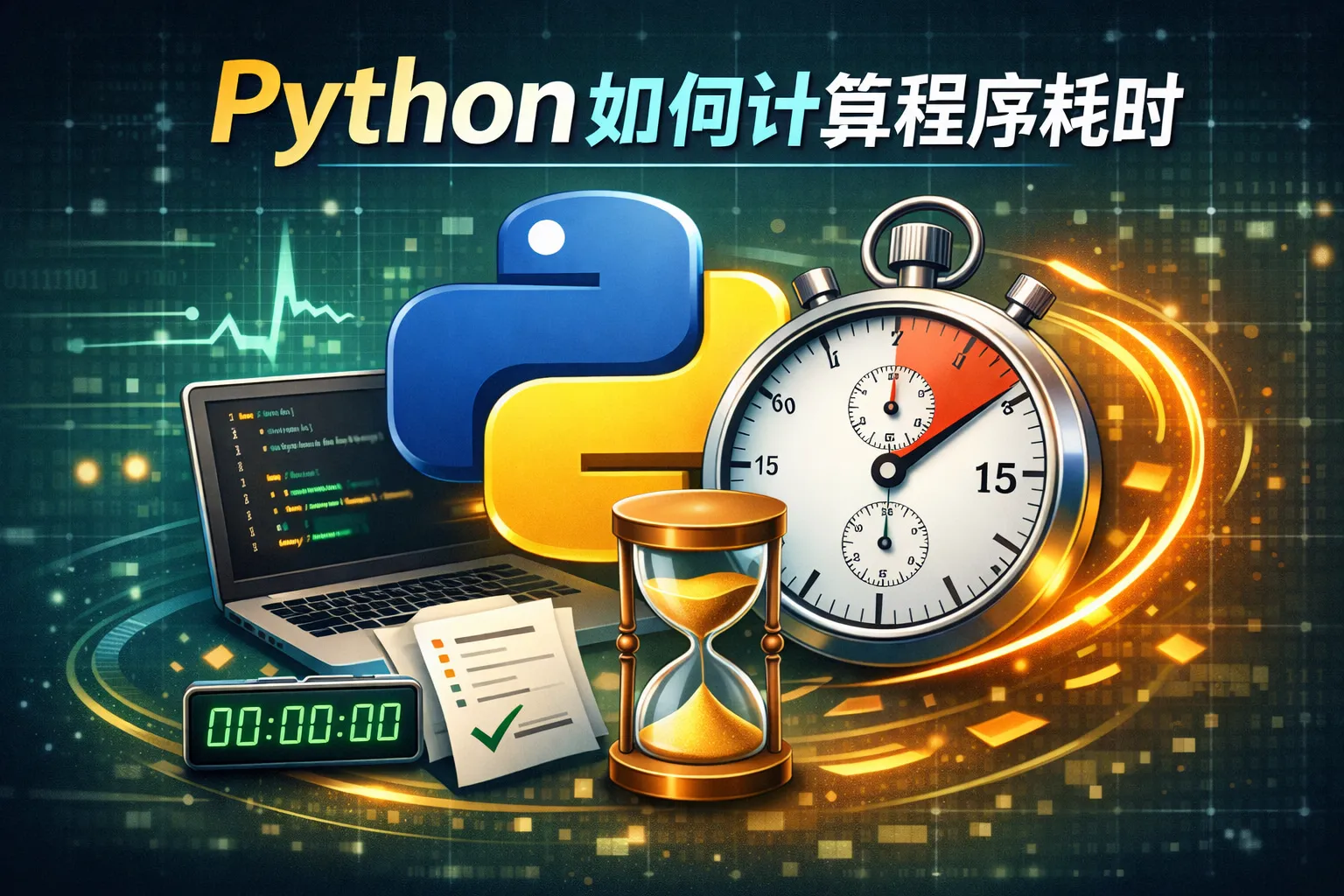 python如何计算程序耗时