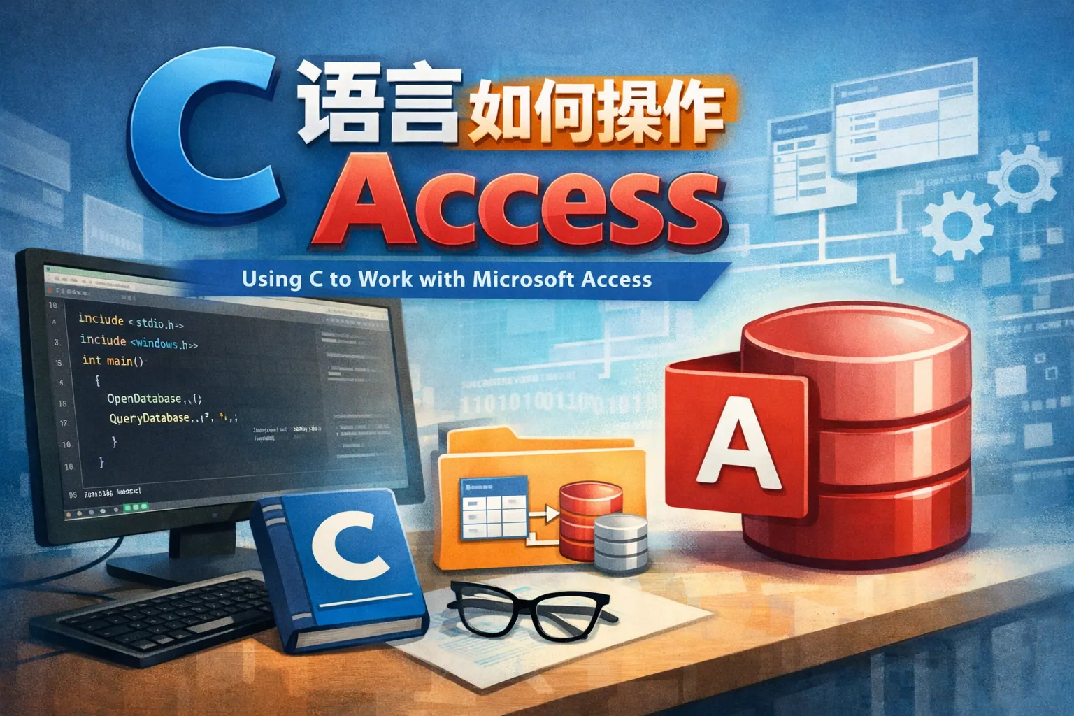 c语言如何操作access