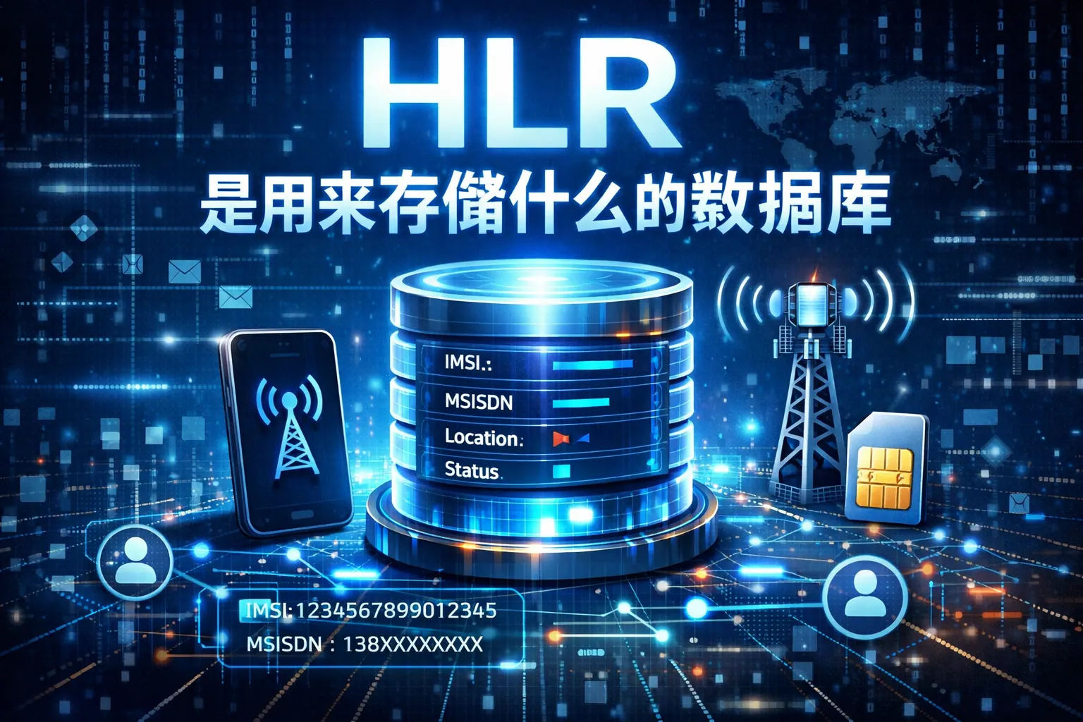 hlr是用来存储什么的数据库